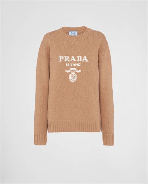 prada technical knit sweater|prada crew neck sweater.